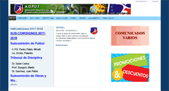 Desktop Screenshot of adput.org